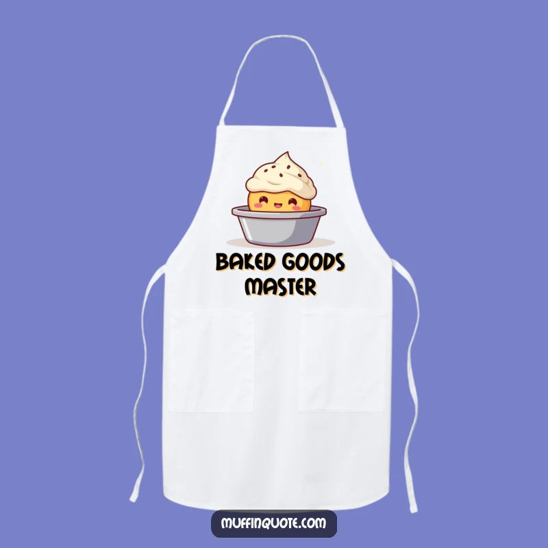 Funny Bubbly Muffin Apron - Bake with Joy and Sweet Humor!