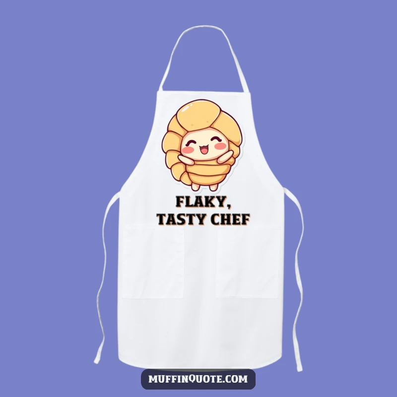 Funny Baking Apron: Croissant Layer Creator, Perfect Funny Gift!