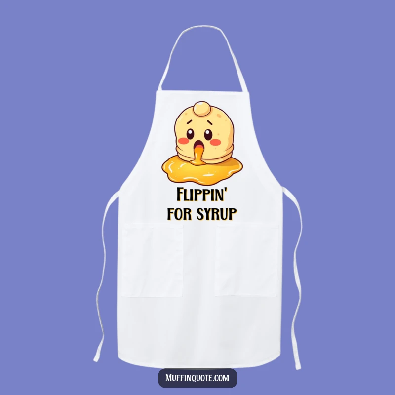 Funny Pancake Syrup Apron: Cook with Surprise & Breakfast Glee