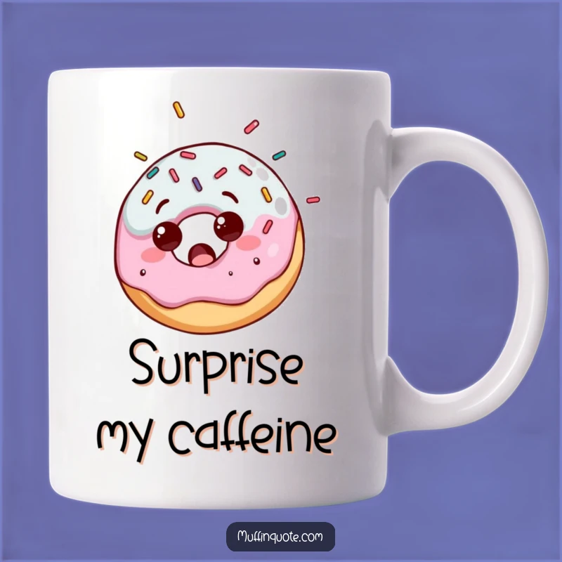 Funny Donut Sprinkle Surprise Mug: A Sweet & Hilarious Gift for Treat Lovers