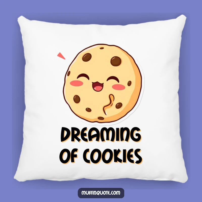 Funny Cookie Bite Pillow: Cozy Chortling Comfort, Adorable Funny Gift for Relaxation