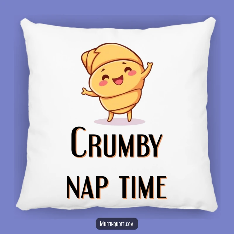 Funny Croissant Jig Pillow: Cuddle Up With This Buttery Soft Laugh!