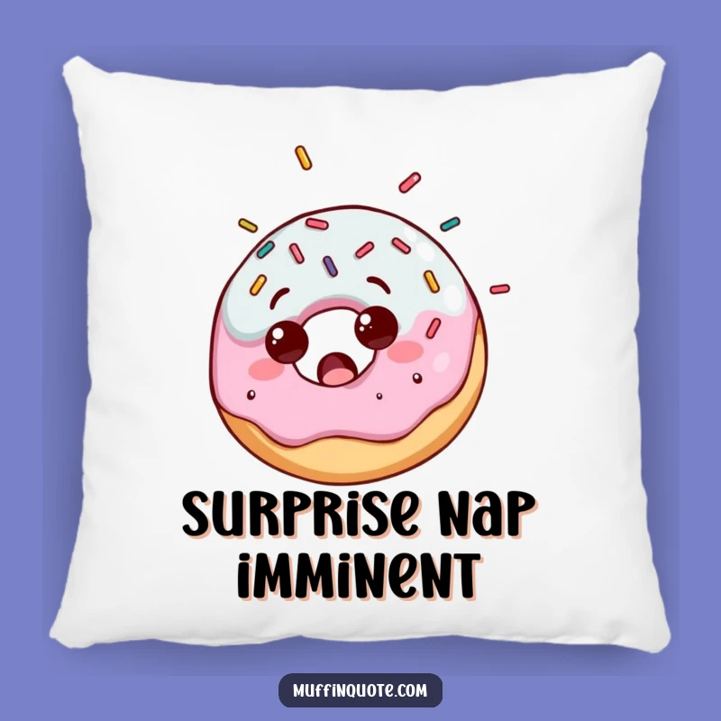 Comfortable Funny Donut Pillow: Cuddle Up with Sweet Surprise Comfort