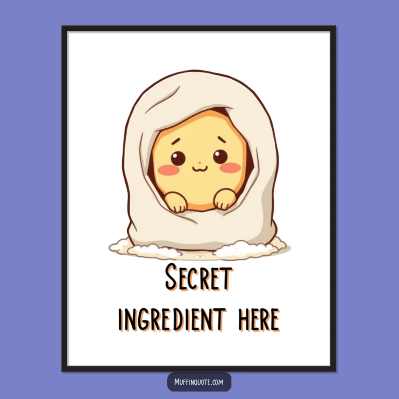 Funny Bread Roll Digital Art Print: Instantly Download Hilarious Mischief for Your Walls