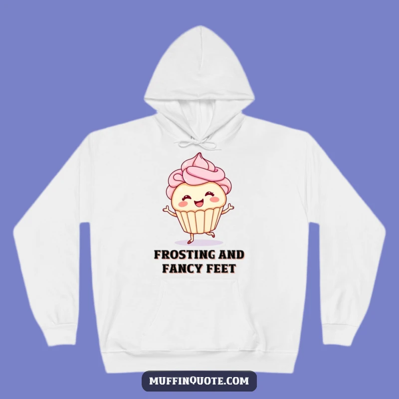 Funny Cozy Cupcake Hoodie - Sweet Moves for Warm Comfort