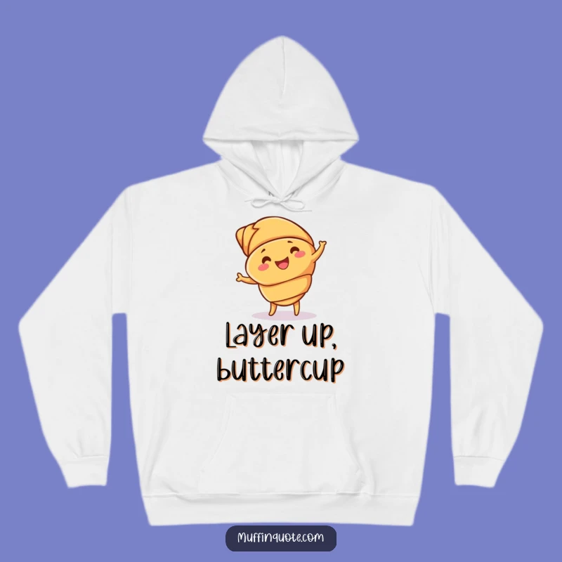 Funny Croissant Jig Hoodie: Cozy Up With This Buttery Smooth Laugh!