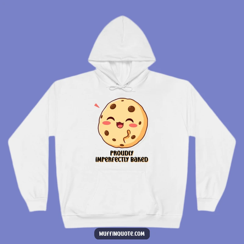 Funny Cookie Bite Hoodie: Cozy Chortling Comfort, Ultimate Funny Gift for Cookie Fans