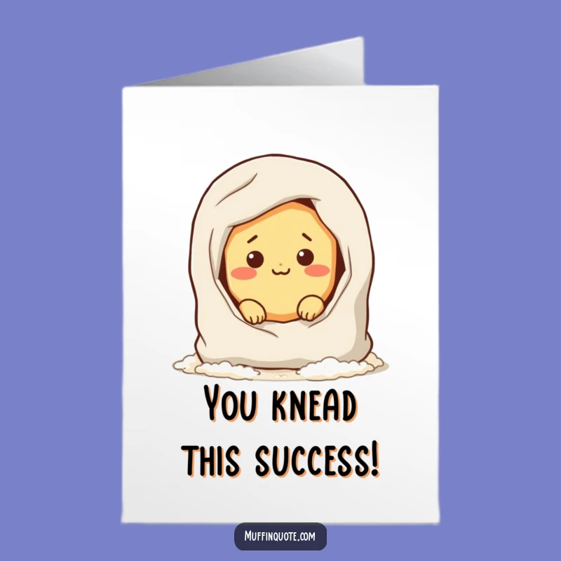 Free Printable Congratulations Card: Sneaky Bread Roll Surprise, Funny Downloadable Gift!