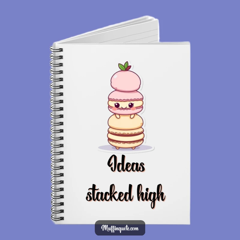 Funny Notebook: Macaroon Tower Ideas, Perfect Funny Gift!