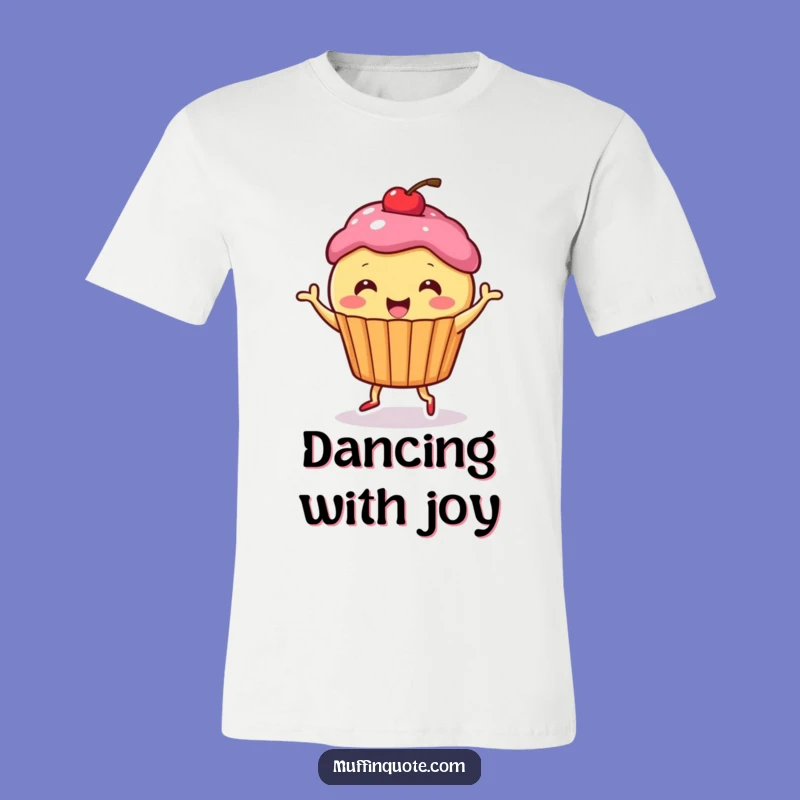 Funny Muffin Dance Tee - Cute Baker Character Shirt