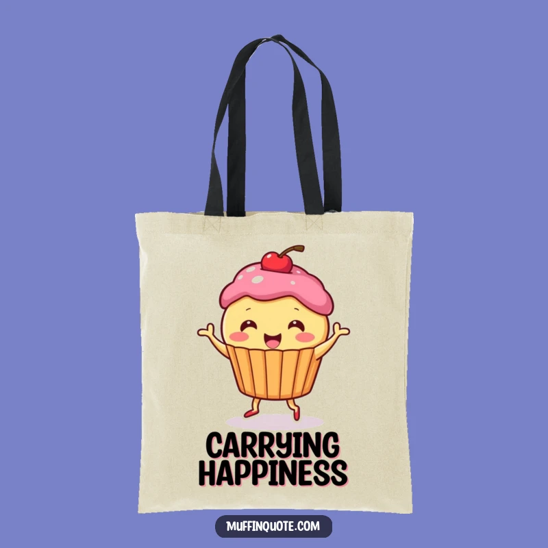 Funny Muffin Dance Tote Bag - Carry Your Sweetness