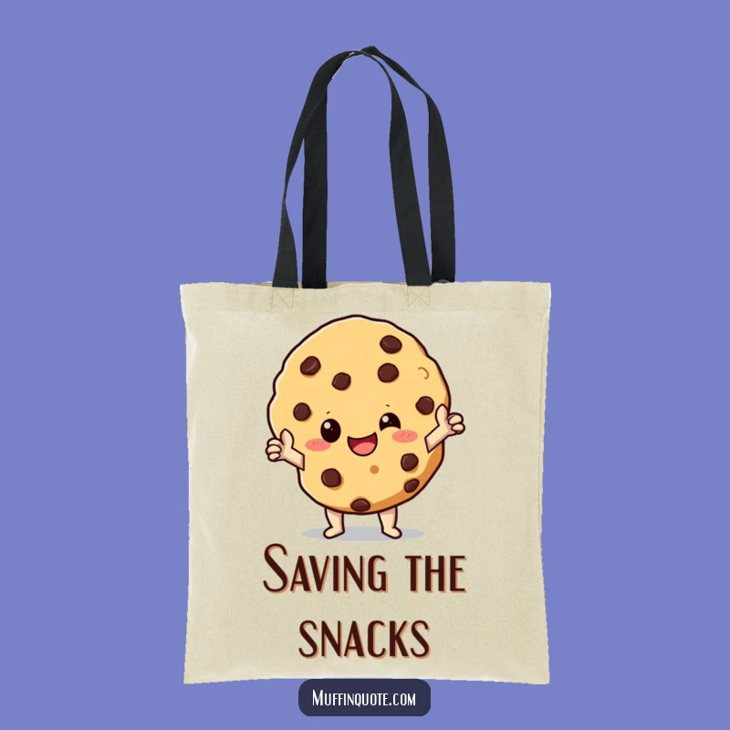 Funny Cookie Hero Tote Bag: Carry Your Sweetness, Great Gift for Brave Souls